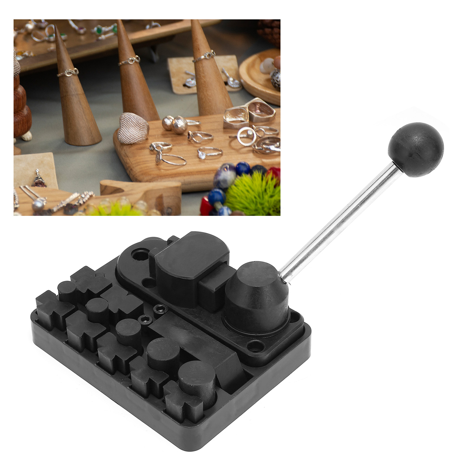 Jewelry Making Table - 多機能ジュエリー曲げ機セット,リングとイヤリングの曲げツール,ジュエリー製造ツール