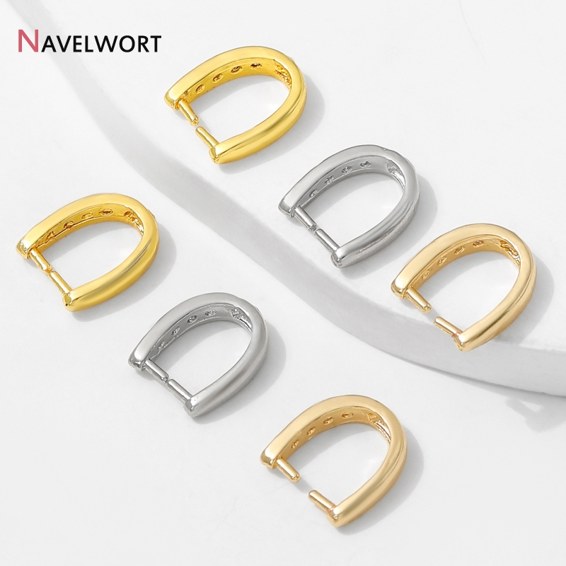 Jewelry Making Gold - 14K金メッキ真鍮製ジルコン象嵌ペンダントベイルフック、ジュエリー製作用ペンダントホルダーベイル、ジュエリー製作用アクセサリー