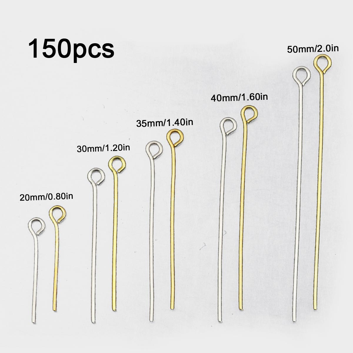 DIYブレスレットやネックレス用のメタルアイピン,ジュエリー - Jewelry Making Rivets のレビューと価格