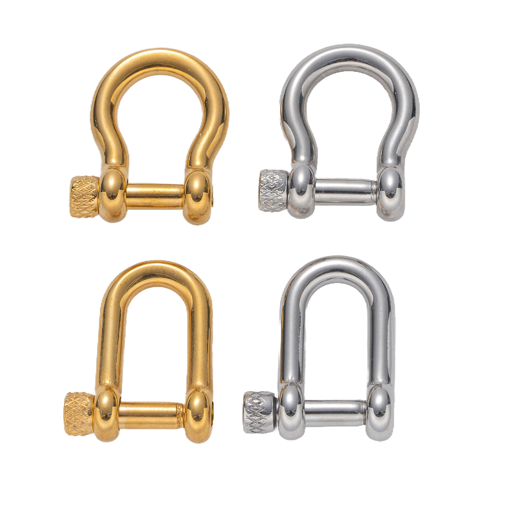 1 個 304 ステンレス鋼 D リングアンカーシャックルク - Jewelry Making A Ring のレビューと価格