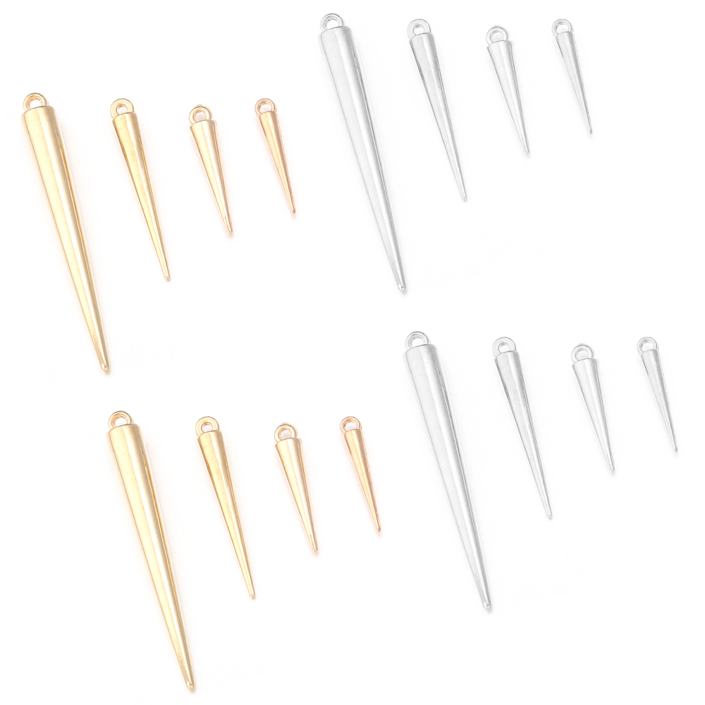 50-200個/ロット CCBプラスチック製コーンチャーム  - Jewelry Making Rivets のレビューと価格