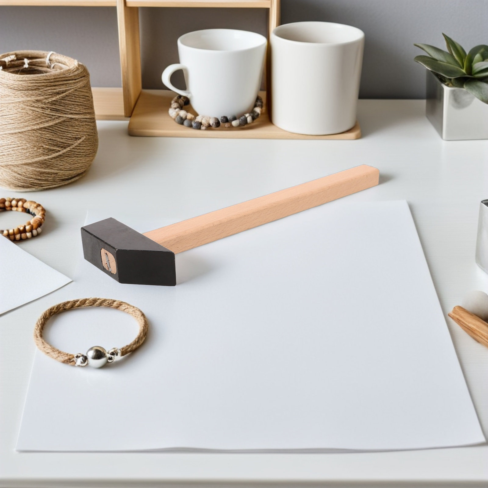 ジュエリーハンマー 四角ヘッド リベットセッティングツール  - Jewelry Making Rivets のレビューと価格