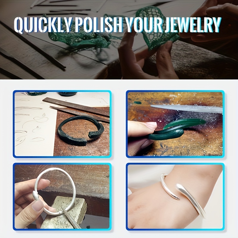 プロ仕様 8インチ ワックスカービングファイル 両端 ハーフ - Jewelry Making Table のレビューと価格