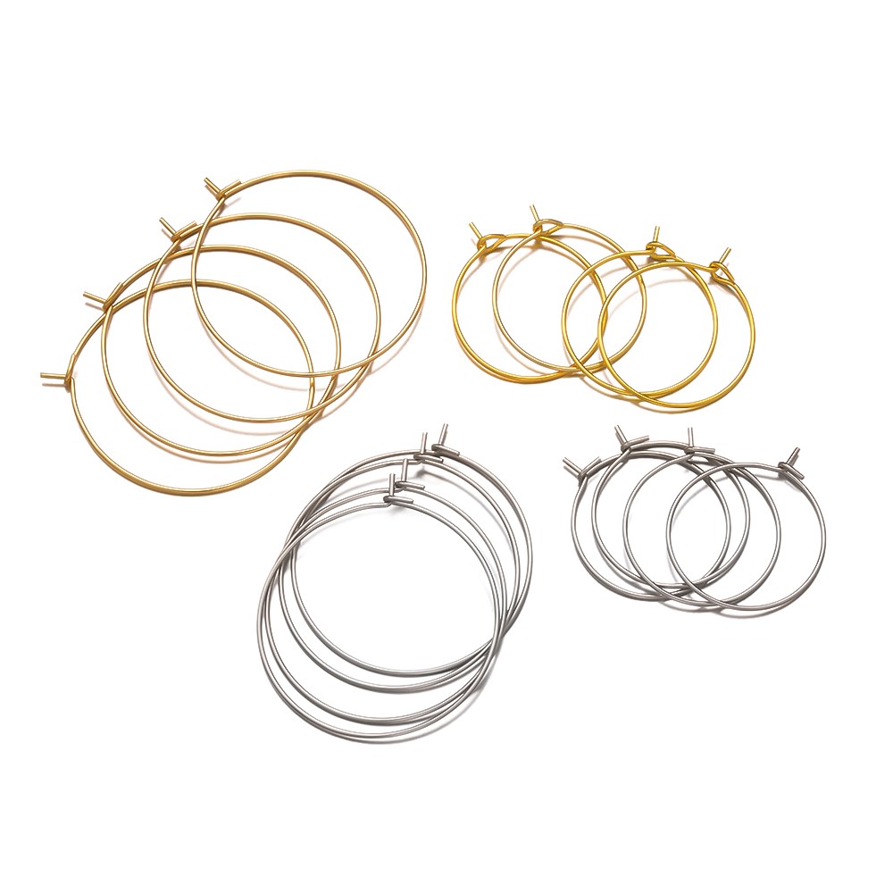 50個入り 316ステンレス鋼 15 20 30 40mm  - Jewelry Making Gold のレビューと価格