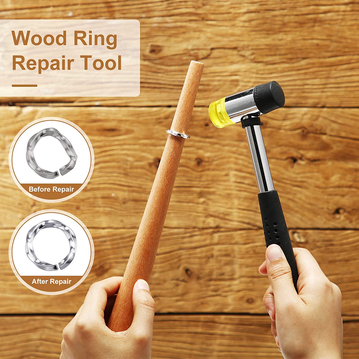 ジュエリー修理測定ツールキット、リングフィンガーセット、ハー - Jewelry Making Table のレビューと価格