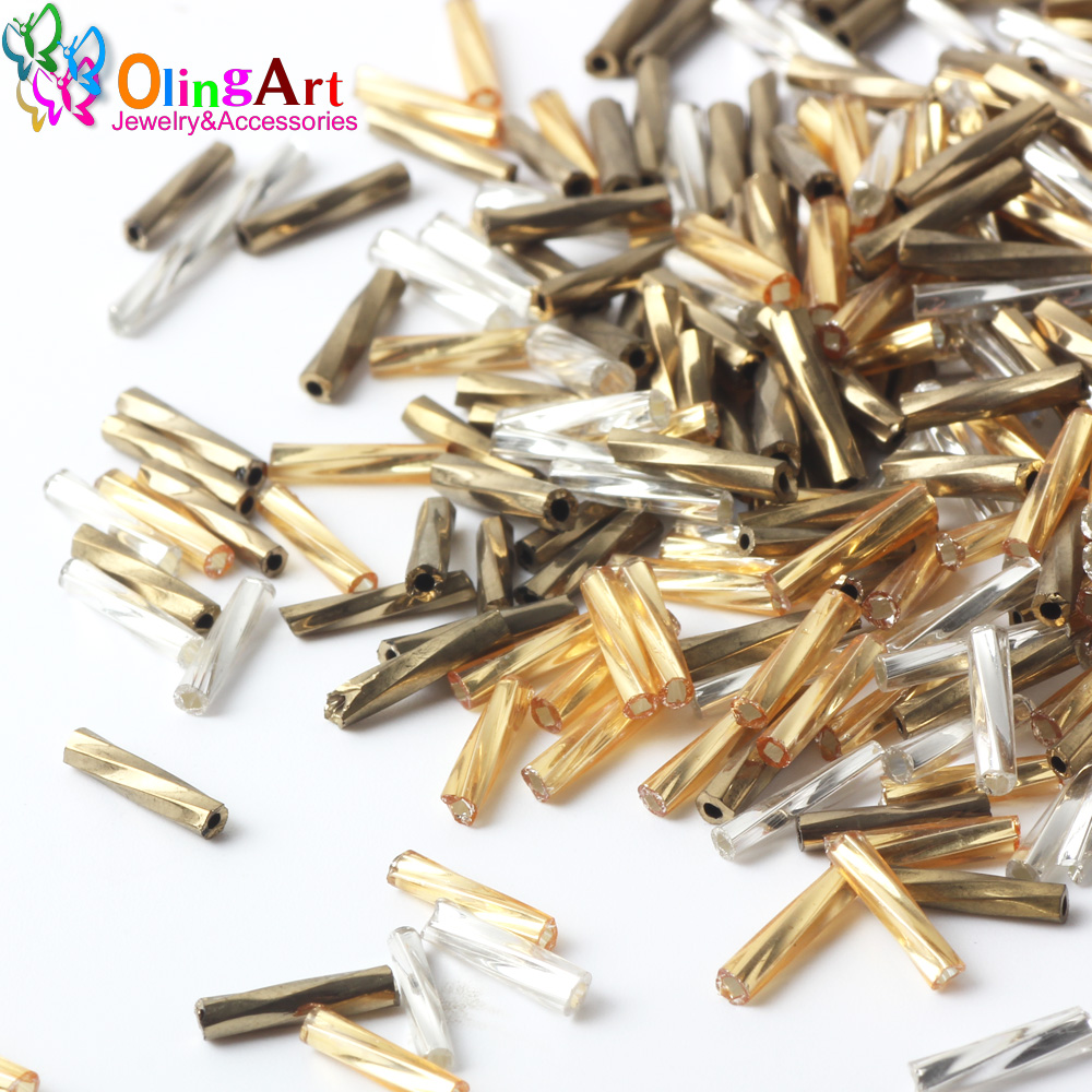OlingArt 混合色チューブ 2x9mm 20 グラム/ - Seed Bead Tube のレビューと価格
