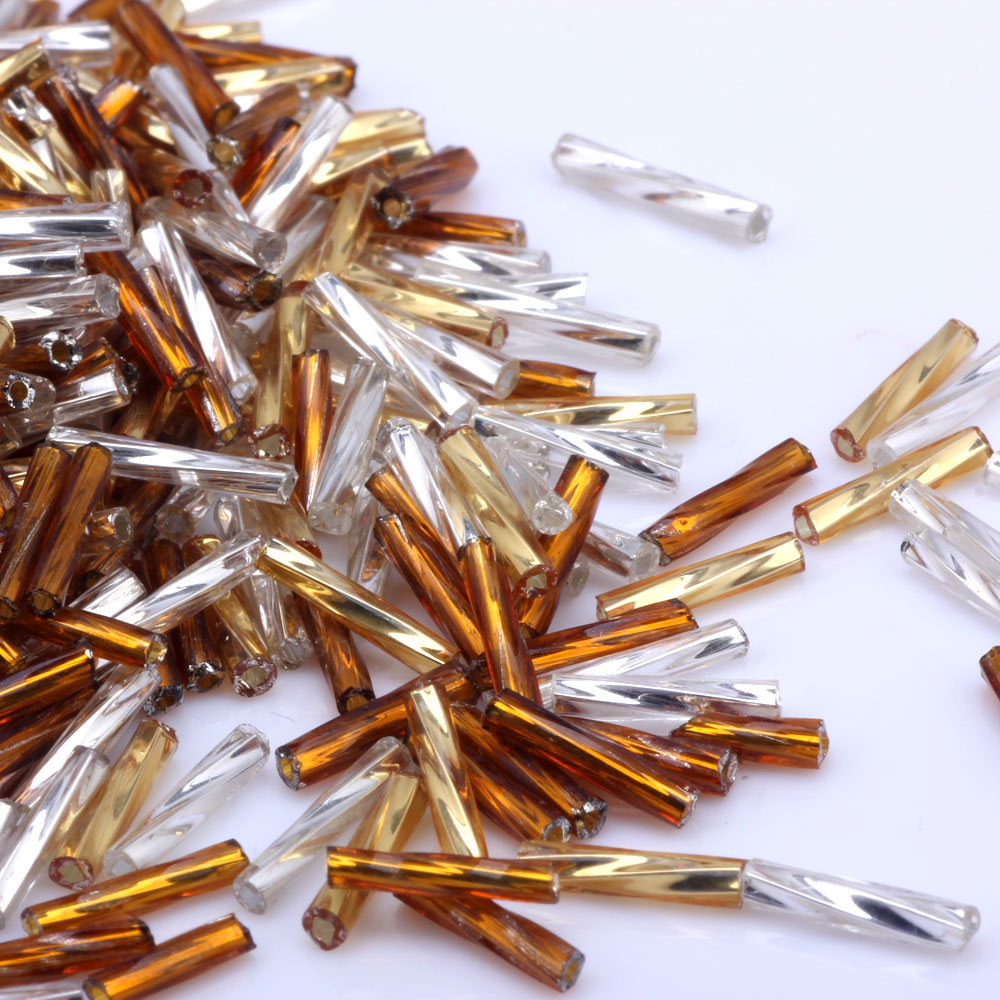 OlingArt 混合色チューブ 2x9mm 20 グラム/ - Seed Bead Tube のレビューと価格