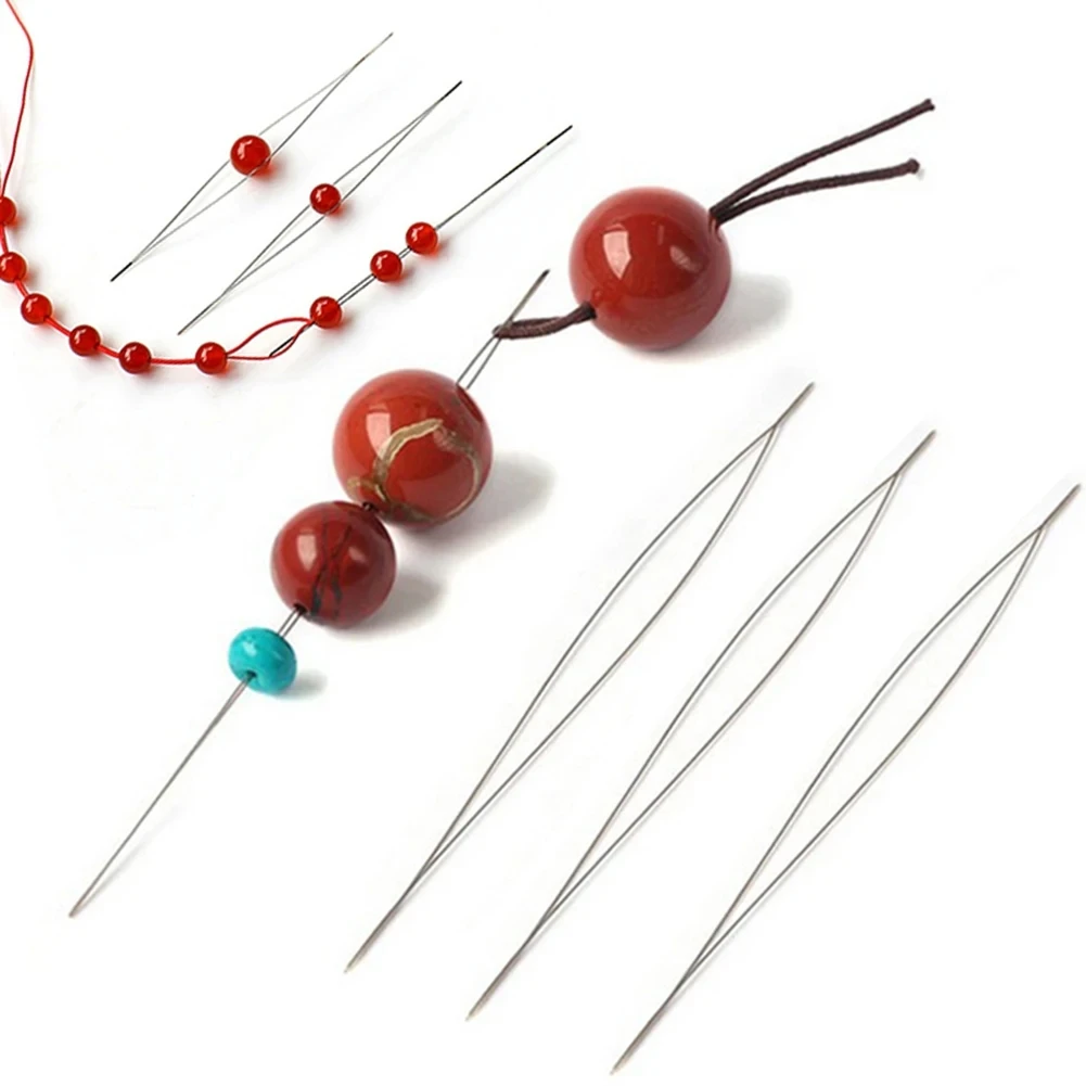 5 ピース/セットオープンビッグアイビーズ針ネックレスブレス - Jewelry Making Rivets のレビューと価格