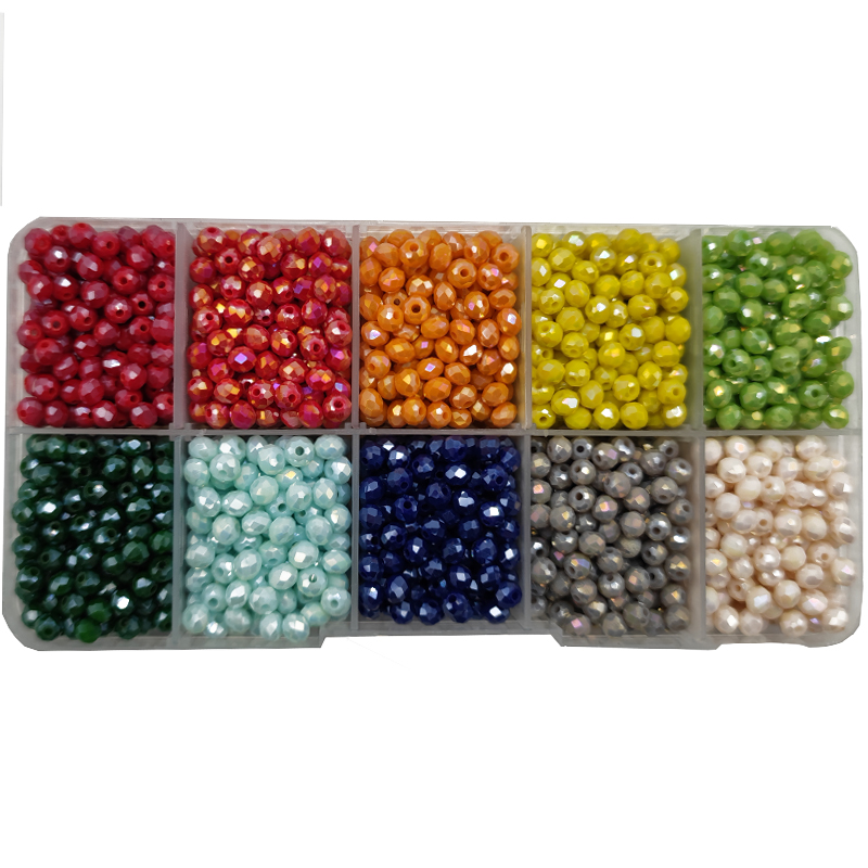 チェコクリスタル シャイニー ファセット加工ガラスビーズ ラ - Seed Bead Tube のレビューと価格