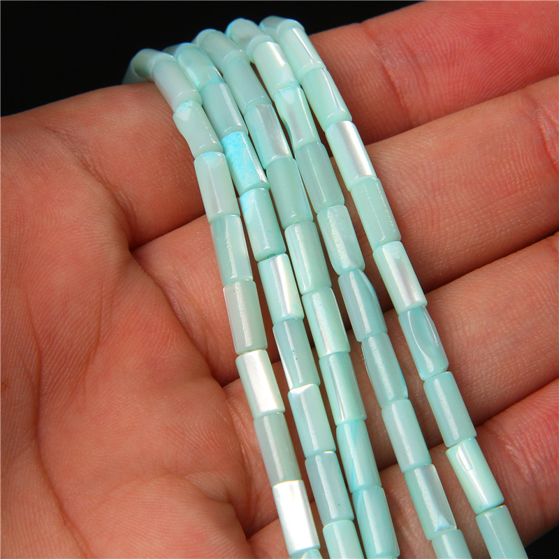 ジュエリー作り用の4x8mm円筒形ビーズ,シードビーズ,スペ - Seed Bead Tube のレビューと価格