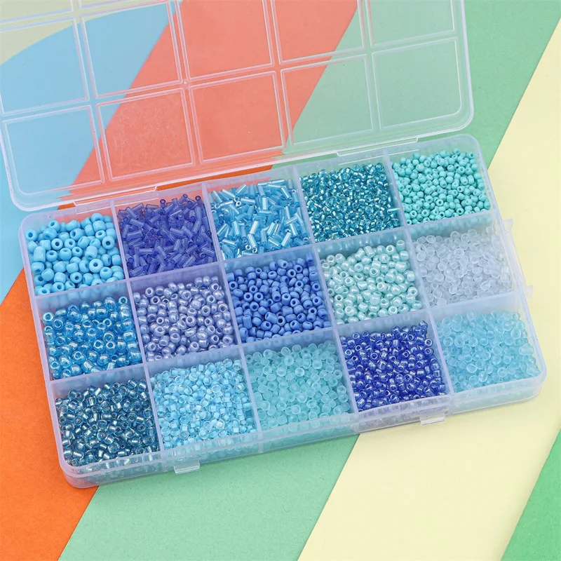 日曜大工のジュエリー作りキット,バッグ,手作りのチェコの魅力 - Seed Bead Tube のレビューと価格