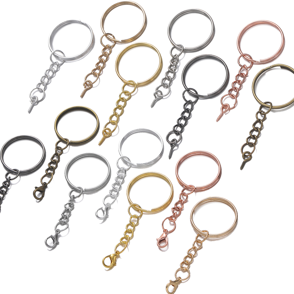 10個/ロット 25mm スクリューアイピン キーチェーン  - Jewelry Making Rivets のレビューと価格